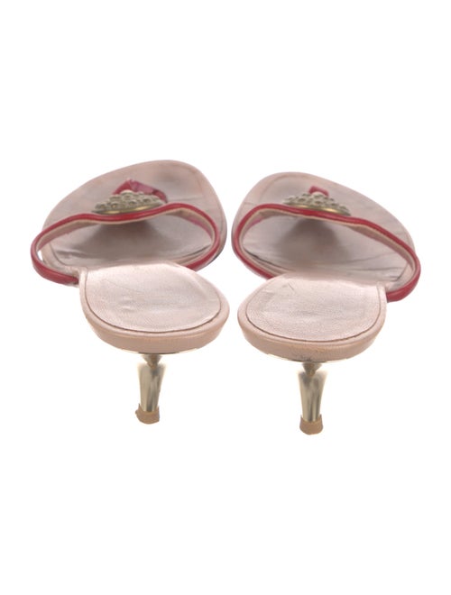 Giuseppe Zanotti Leather Slides