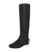 Giuseppe Zanotti Leather Studded Accents Riding Boots