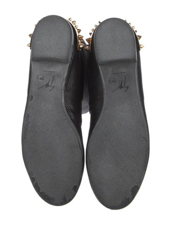 Giuseppe Zanotti Leather Studded Accents Riding Boots