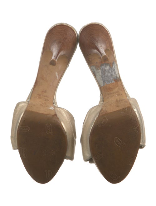 Giuseppe Zanotti Leather Slides