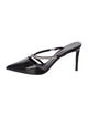 Giuseppe Zanotti Patent Leather Crystal Embellishments Mules