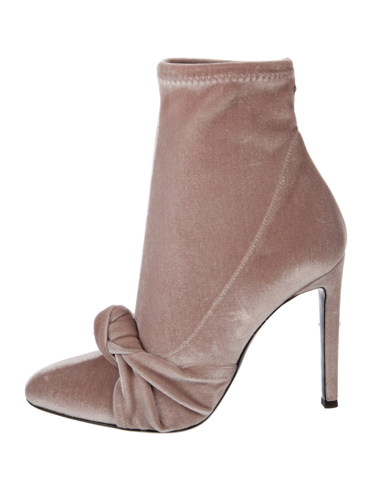 Giuseppe Zanotti Velvet Sock Boots