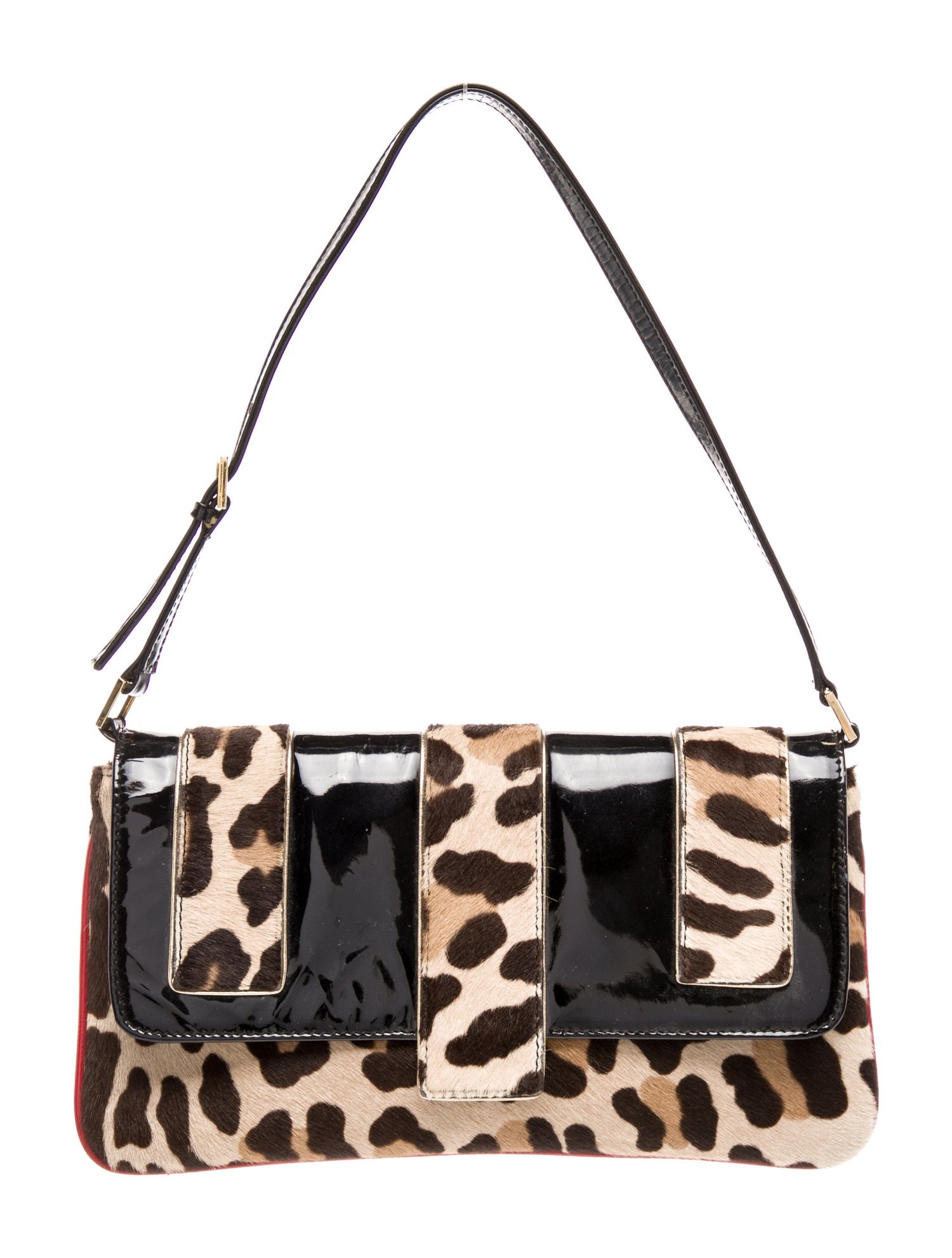 Giuseppe Zanotti Ponyhair Shoulder Bag