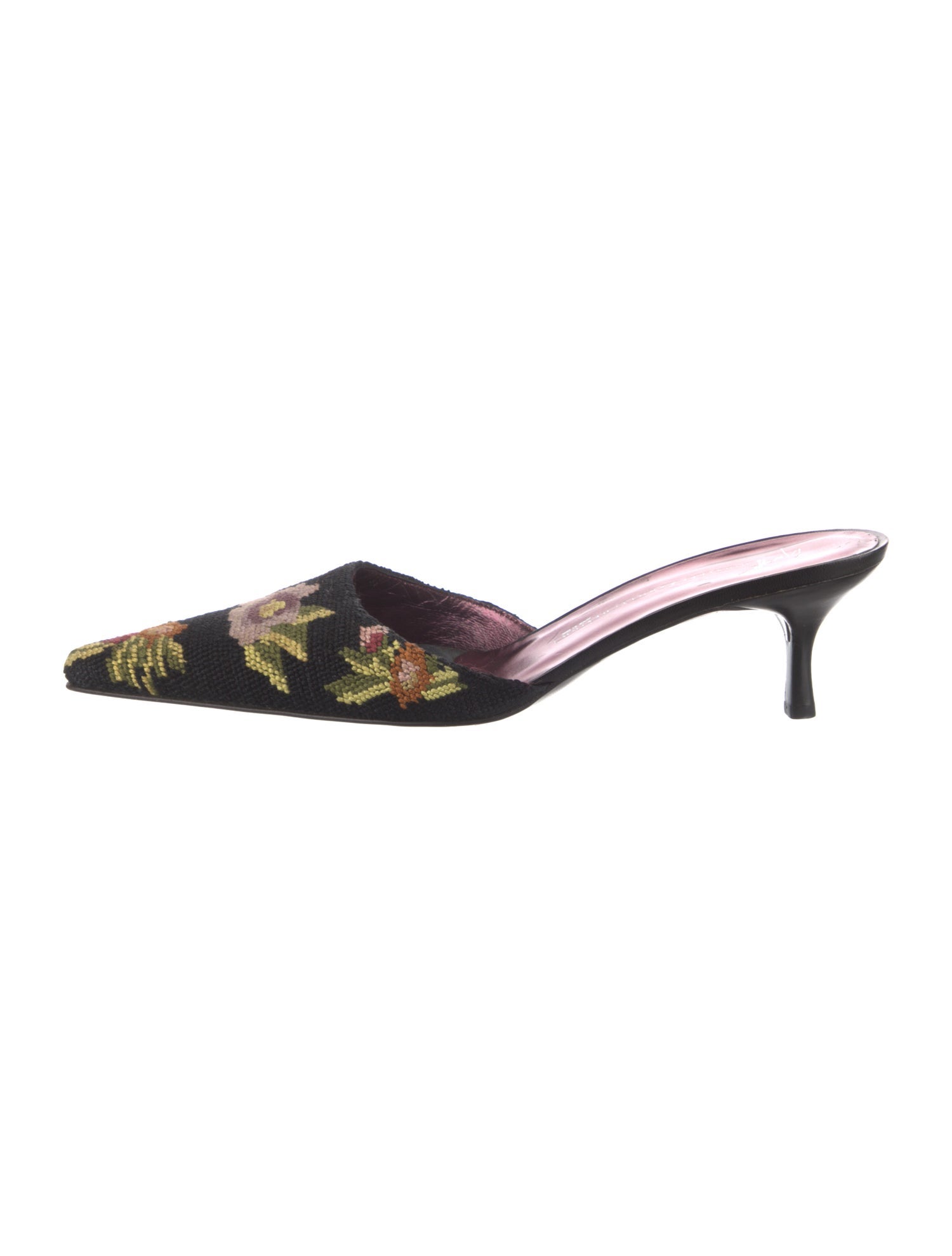 Giuseppe Zanotti Floral Print Mules