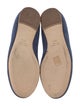 Giuseppe Zanotti Suede Ballet Flats