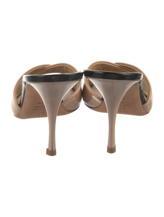 Giuseppe Zanotti Patent Leather Slides