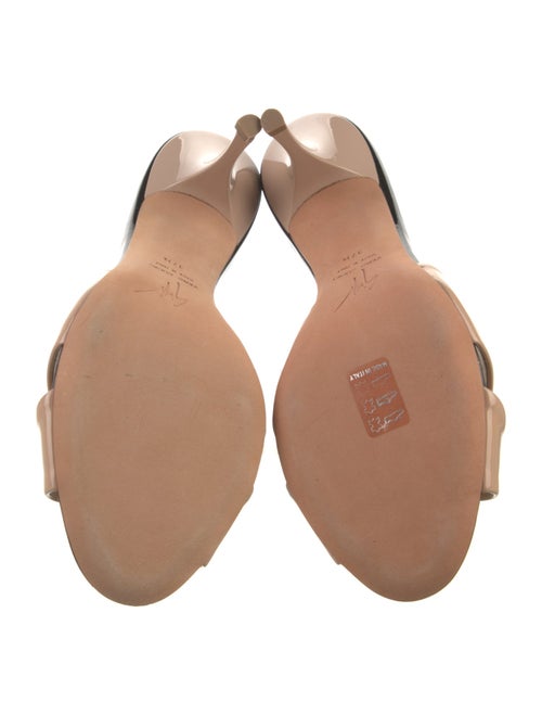 Giuseppe Zanotti Patent Leather Slides