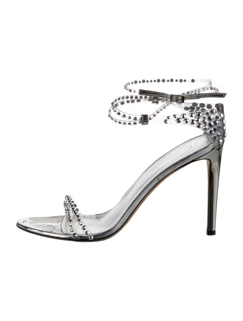 Giuseppe Zanotti PVC Polka Dot Print Sandals