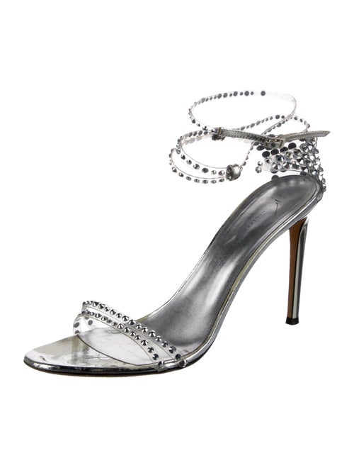 Giuseppe Zanotti PVC Polka Dot Print Sandals