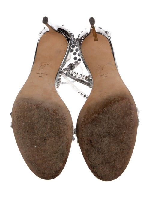 Giuseppe Zanotti PVC Polka Dot Print Sandals