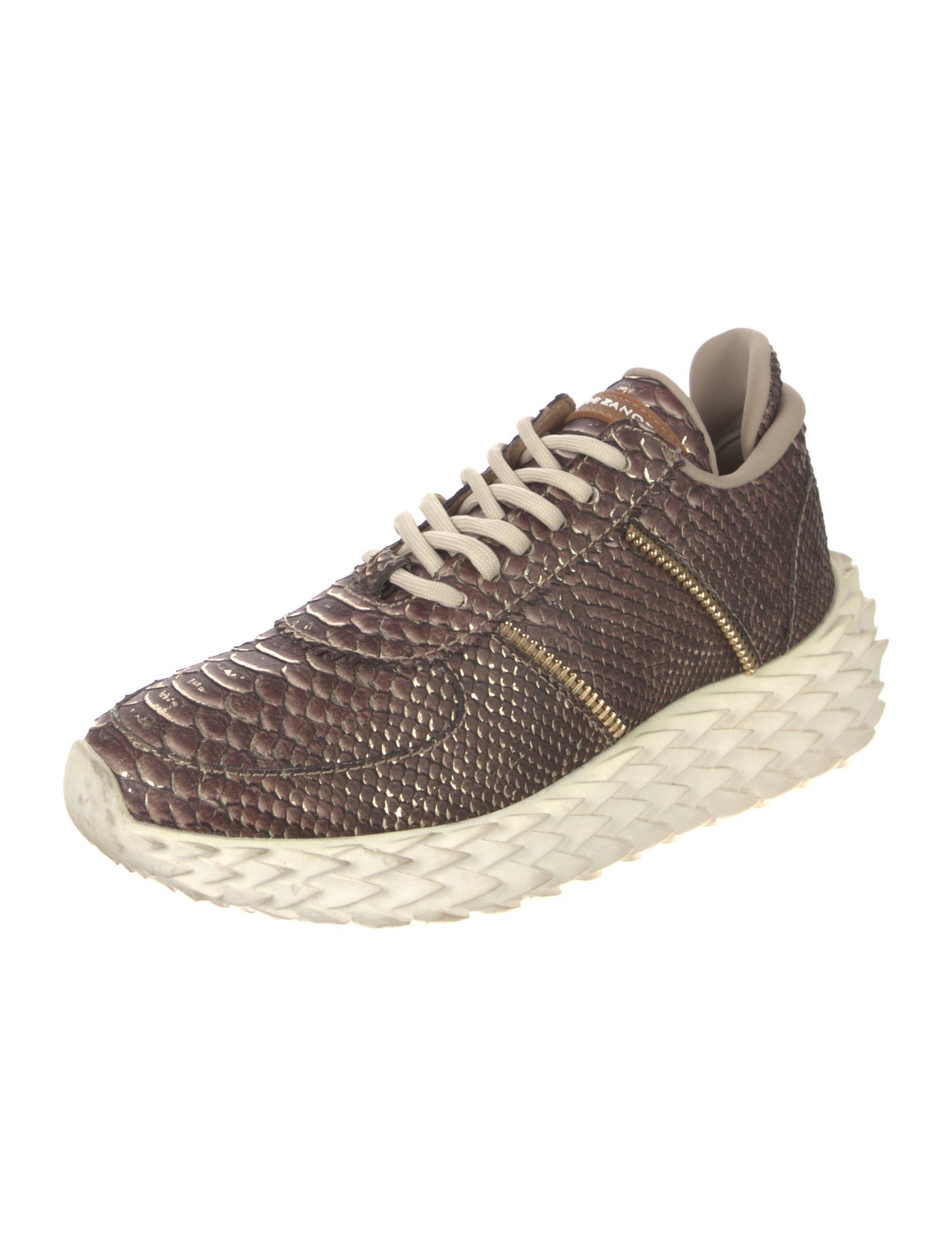 Giuseppe Zanotti Leather Printed Sneakers