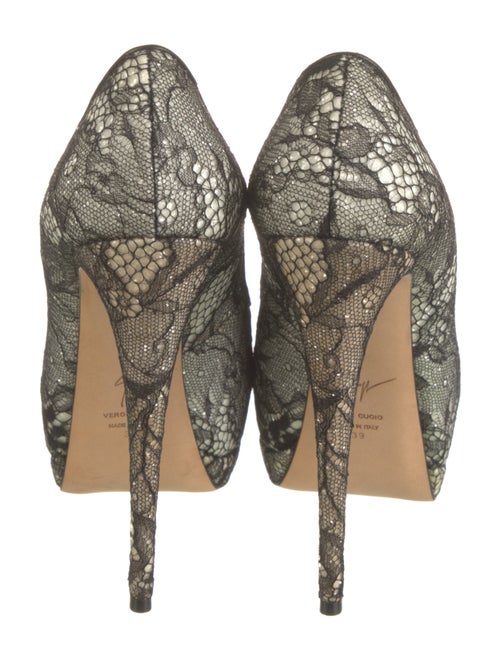 Giuseppe Zanotti Lace Printed Pumps
