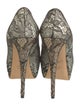 Giuseppe Zanotti Lace Printed Pumps
