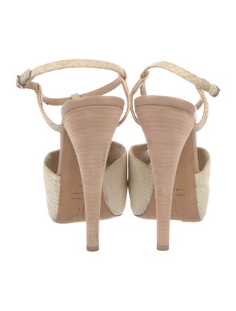 Giuseppe Zanotti Leather T-Strap Pumps