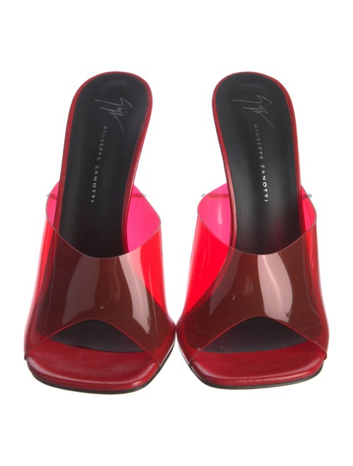 Giuseppe Zanotti Patent Leather Slides