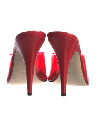 Giuseppe Zanotti Patent Leather Slides