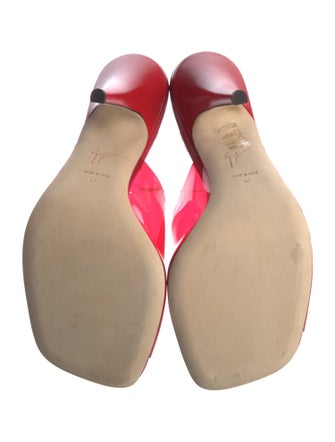 Giuseppe Zanotti Patent Leather Slides