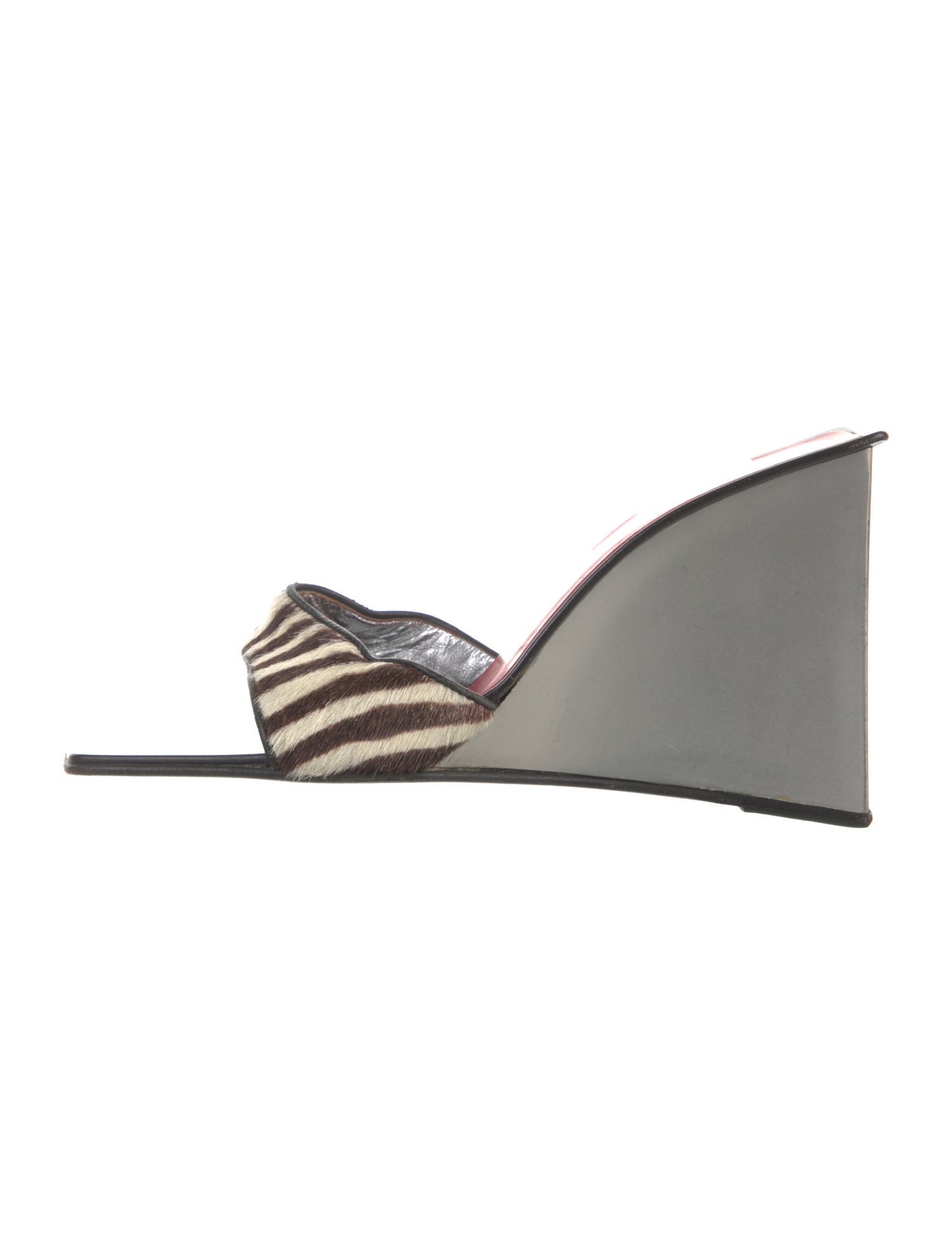 Giuseppe Zanotti Vintage Ponyhair Mules