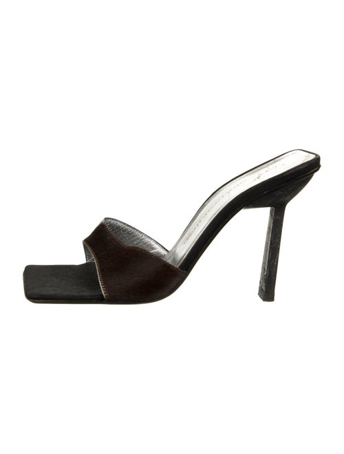 Giuseppe Zanotti Leather Mules