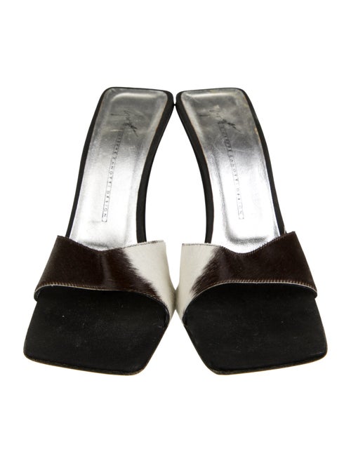 Giuseppe Zanotti Leather Mules