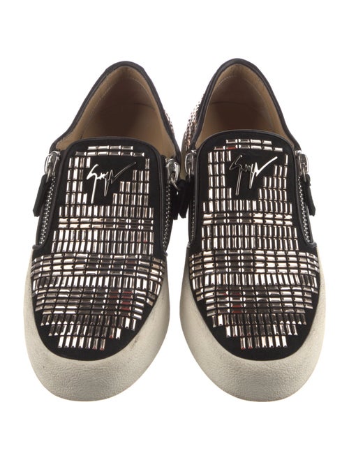 Giuseppe Zanotti Suede Printed Sneakers
