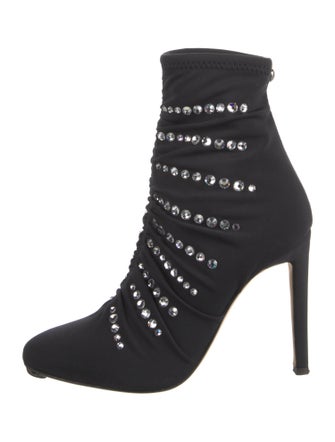 Giuseppe Zanotti Crystal Embellishments Sock Boots