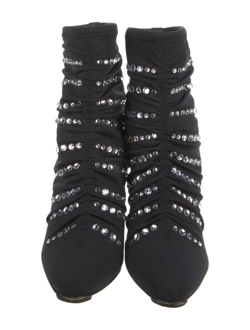 Giuseppe Zanotti Crystal Embellishments Sock Boots