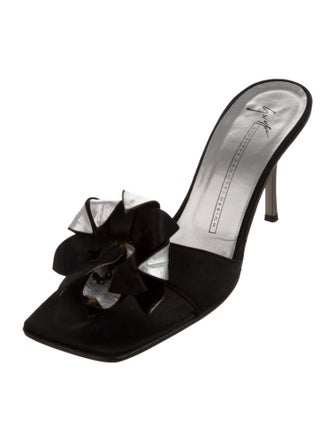 Giuseppe Zanotti Satin Slides