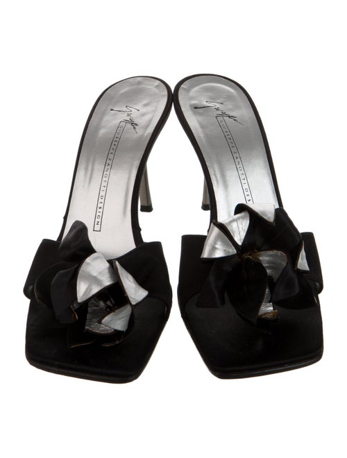 Giuseppe Zanotti Satin Slides