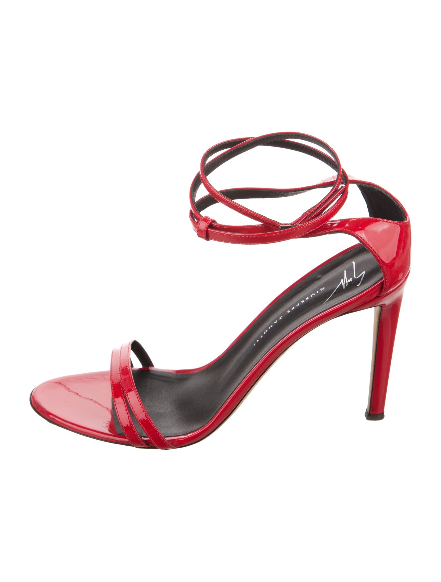 Giuseppe Zanotti Patent Leather Sandals