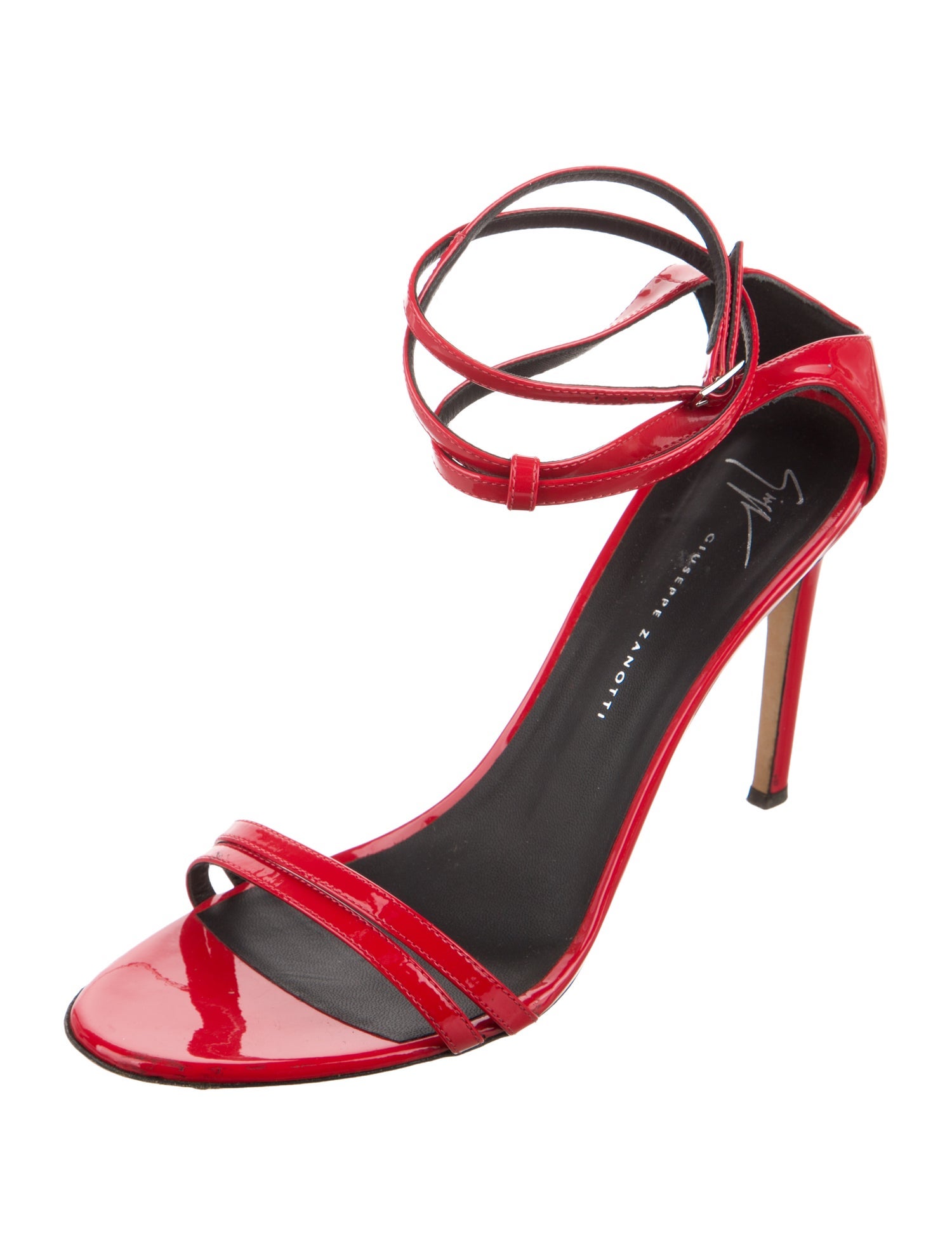 Giuseppe Zanotti Patent Leather Sandals