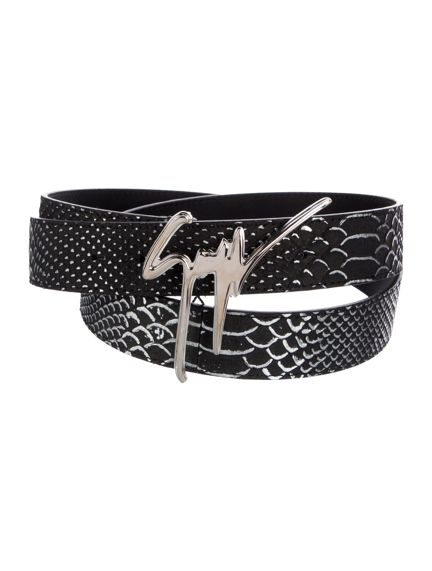 Giuseppe Zanotti Leather Waist Belt