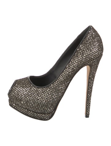 Giuseppe Zanotti Pumps Glitter Accents IT 37.5 | 7.5