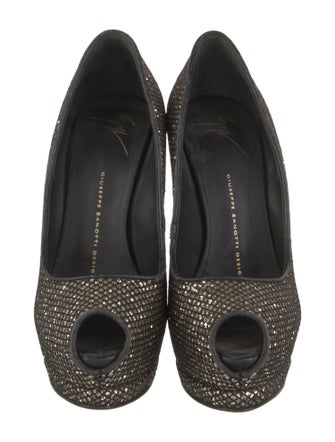 Giuseppe Zanotti Glitter Glitter Accents Pumps
