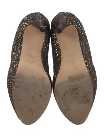 Giuseppe Zanotti Glitter Glitter Accents Pumps