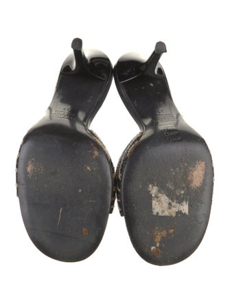 Giuseppe Zanotti Leather Slides