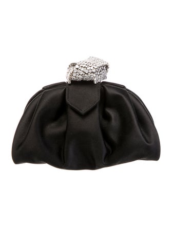 Giuseppe Zanotti Satin Evening Bag