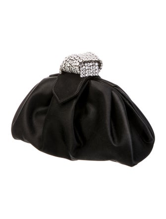 Giuseppe Zanotti Satin Evening Bag