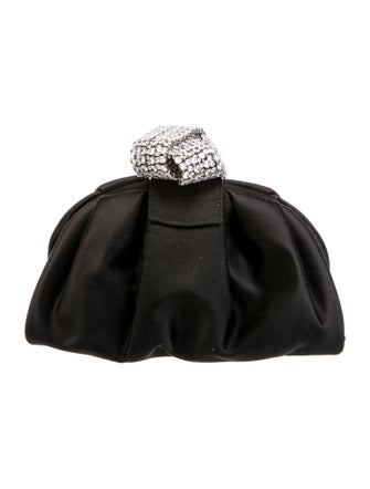 Giuseppe Zanotti Satin Evening Bag