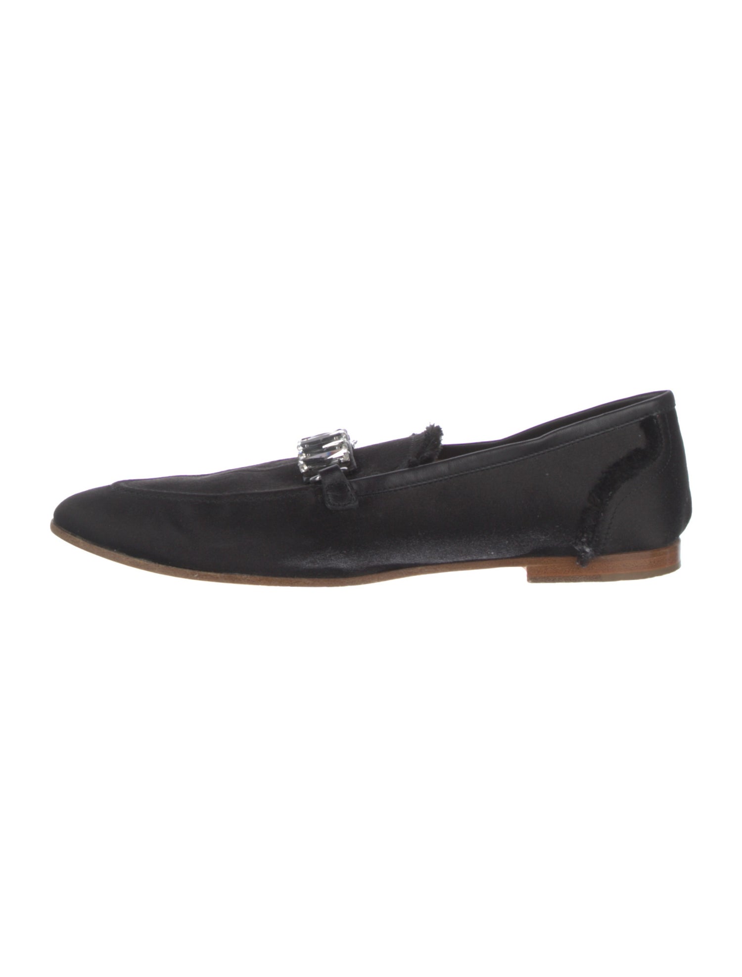 Giuseppe Zanotti Satin Loafers