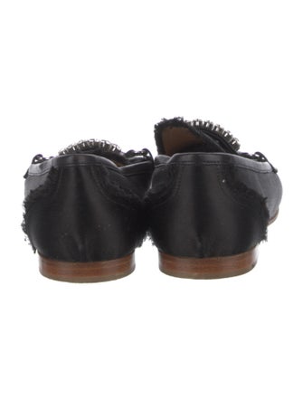 Giuseppe Zanotti Satin Loafers