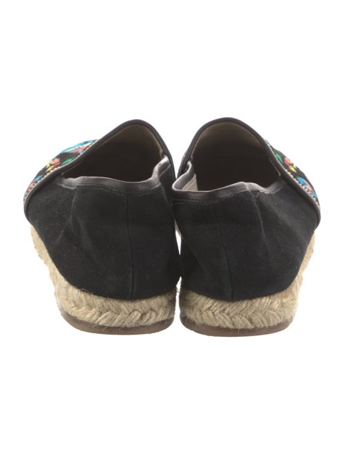 Giuseppe Zanotti Suede Graphic Print Espadrilles