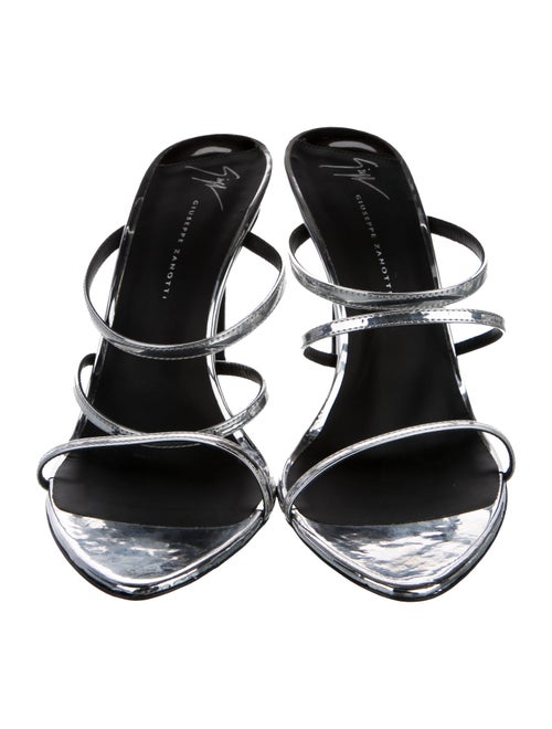 Giuseppe Zanotti Patent Leather Slides