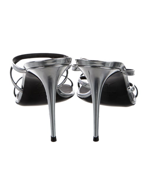 Giuseppe Zanotti Patent Leather Slides