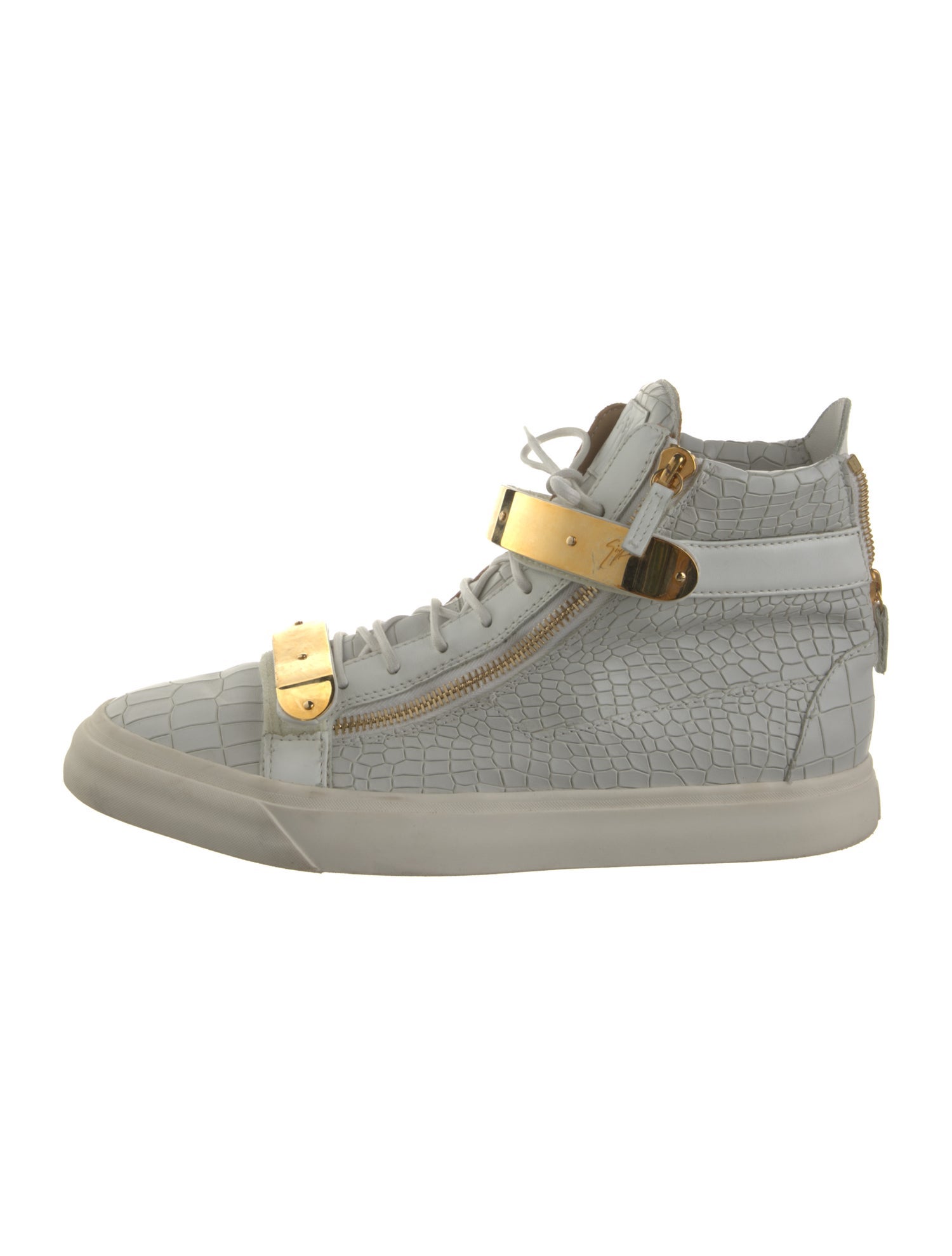 Giuseppe Zanotti Leather Printed Sneakers