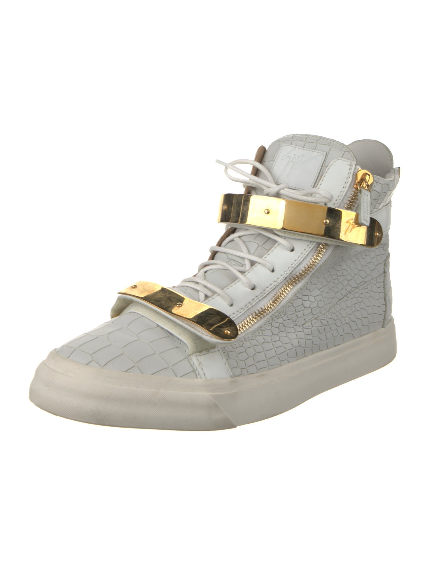 Giuseppe Zanotti Leather Printed Sneakers