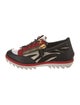 Giuseppe Zanotti Leather Colorblock Pattern Athletic Sneakers