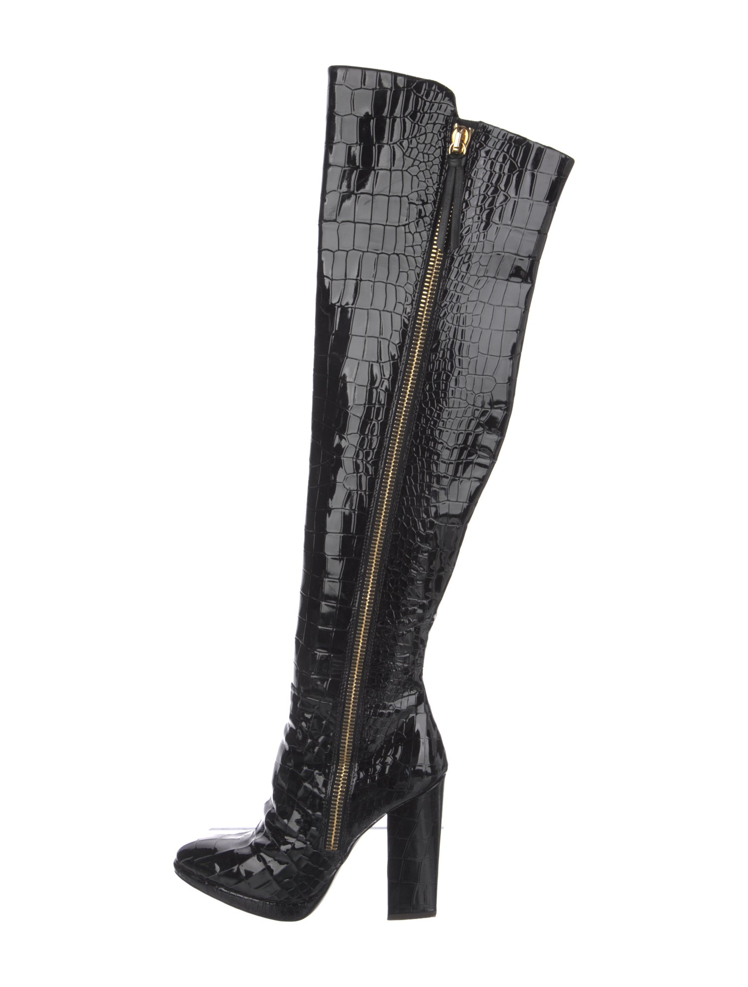 Giuseppe Zanotti Embossed Leather Boots