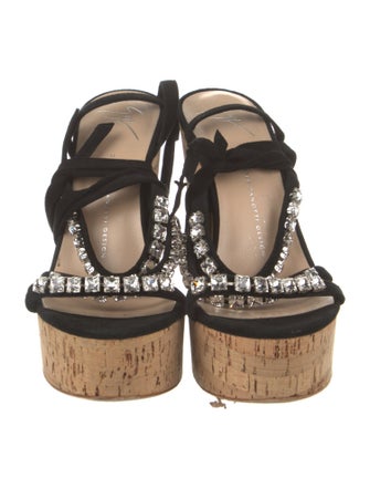 Giuseppe Zanotti Crystal Embellishments Sandals