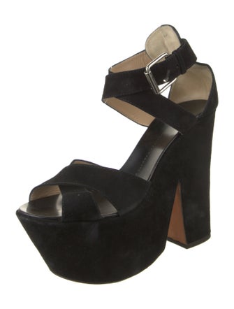 Giuseppe Zanotti Suede Sandals